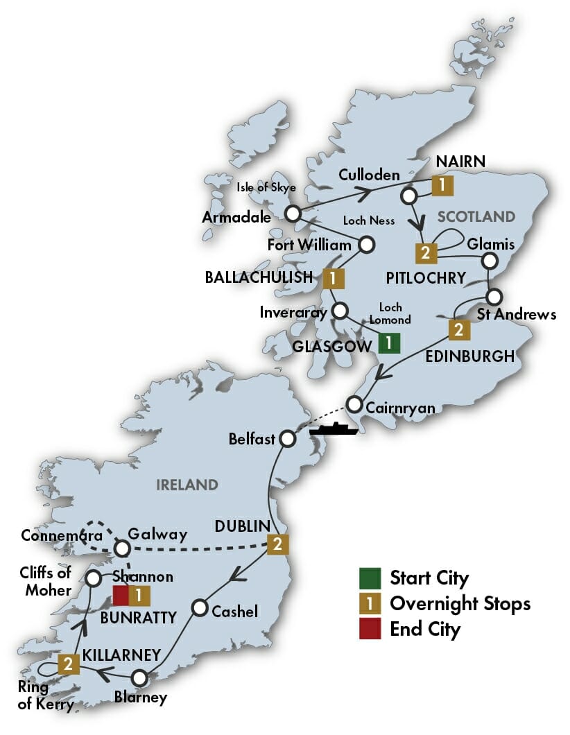 Ireland / Scotland (Scottish / Irish Dream)- 2019